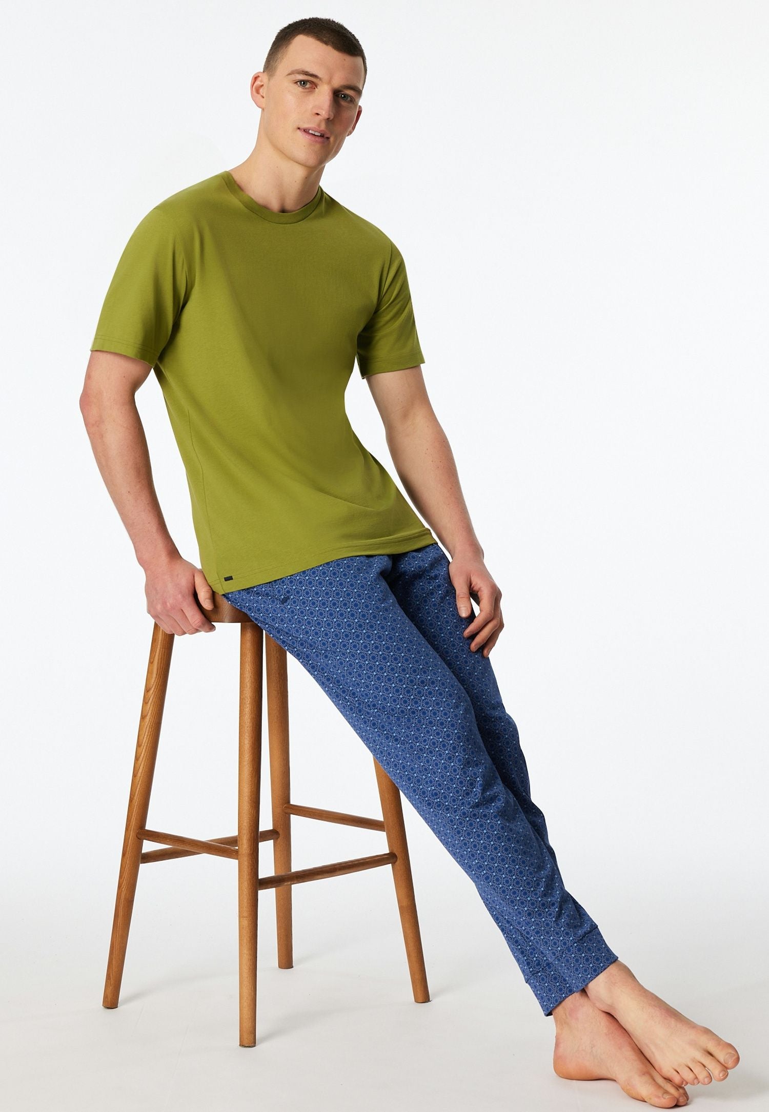 Lounge-Hose kariert