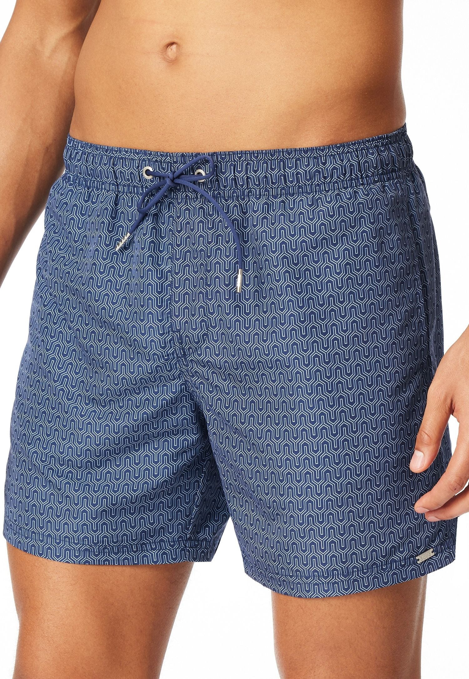 Badeshorts gemustert