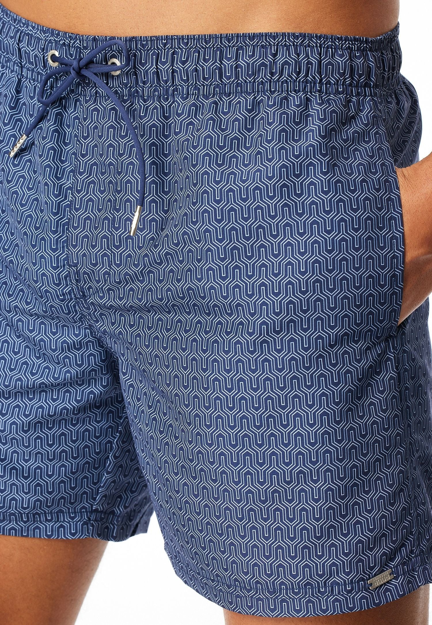 Badeshorts gemustert