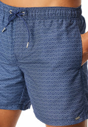 Badeshorts gemustert