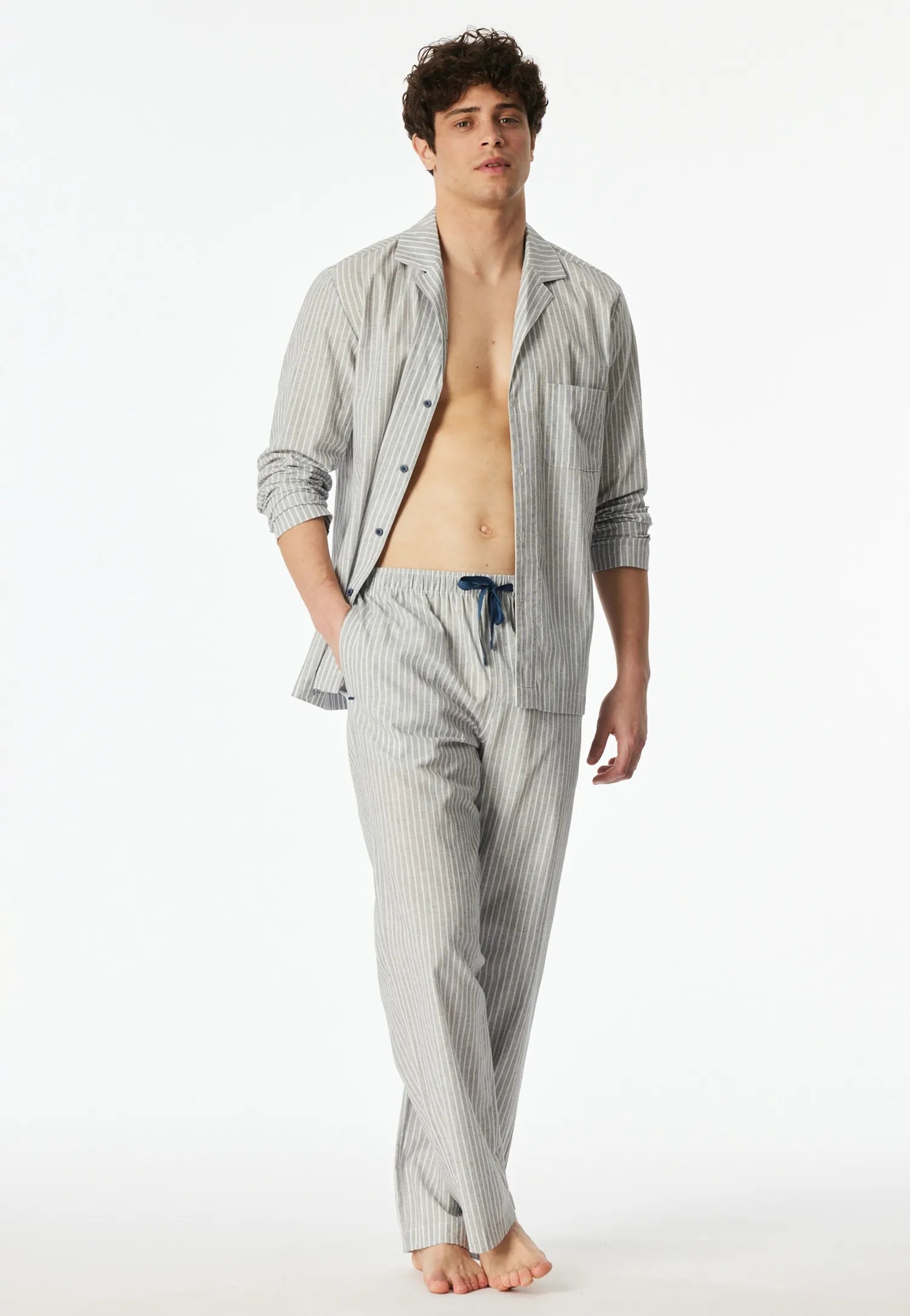 Loungehose aus Baumwollmix