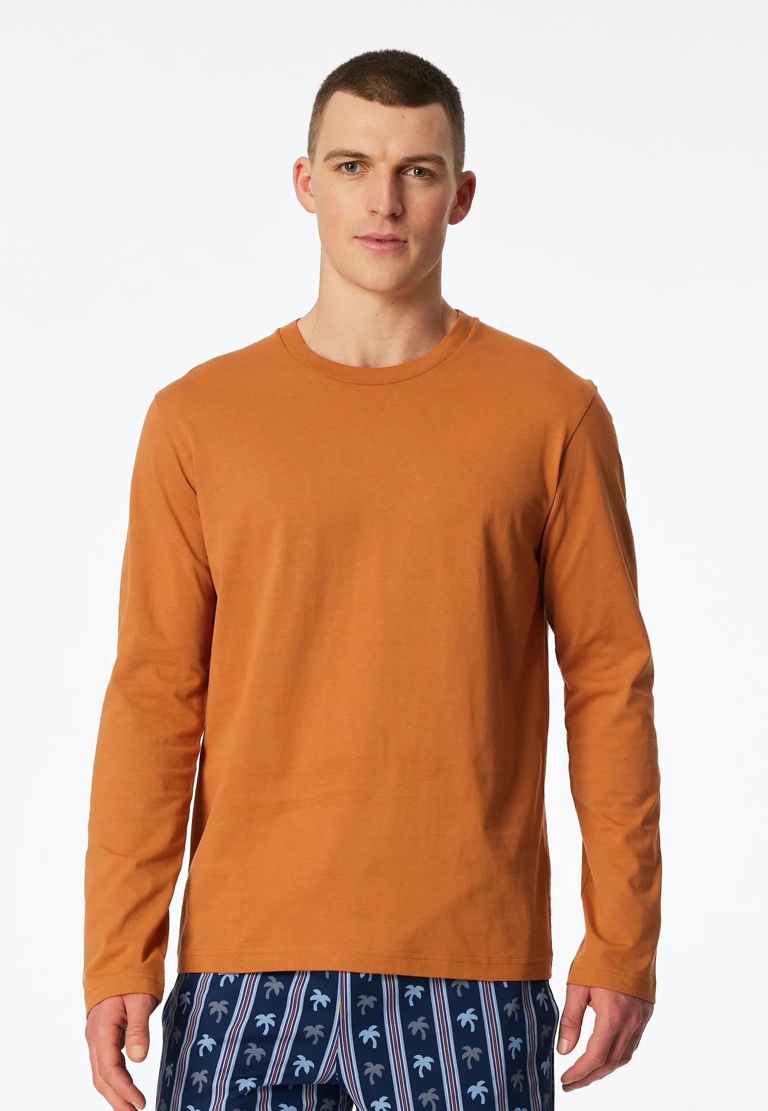 Langarmshirt aus Baumwolle