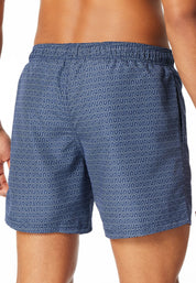 Badeshorts gemustert