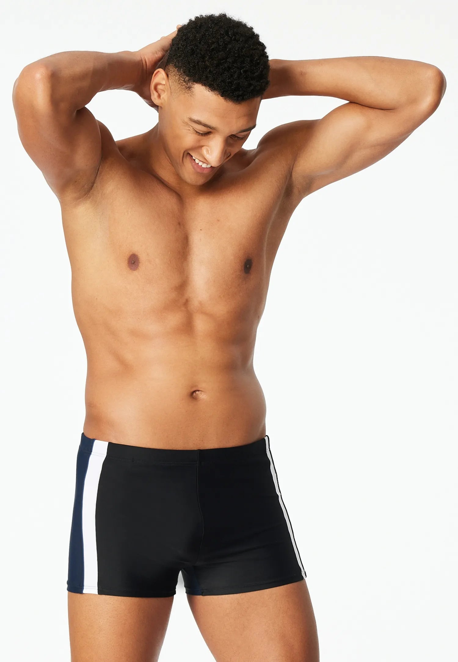 Badehose mit Bein
