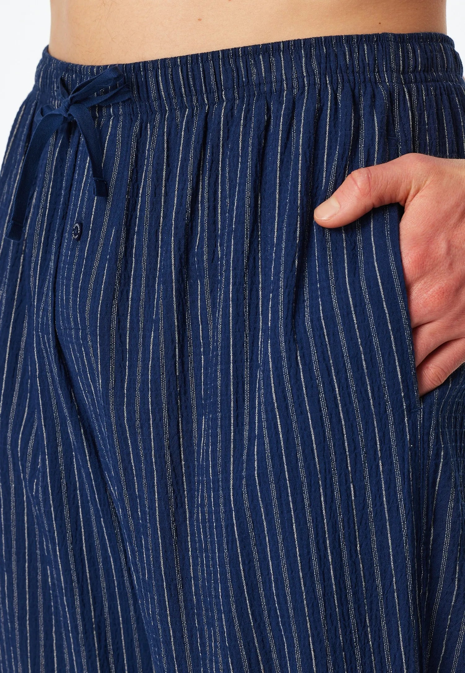 Loungehose gestreift