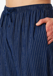 Loungehose gestreift