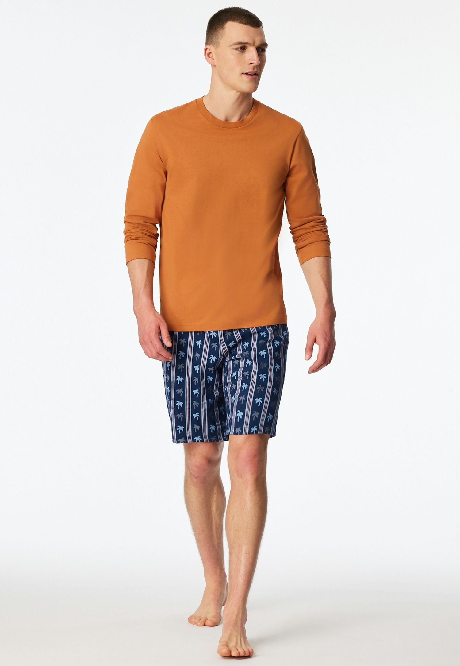 Langarmshirt aus Baumwolle