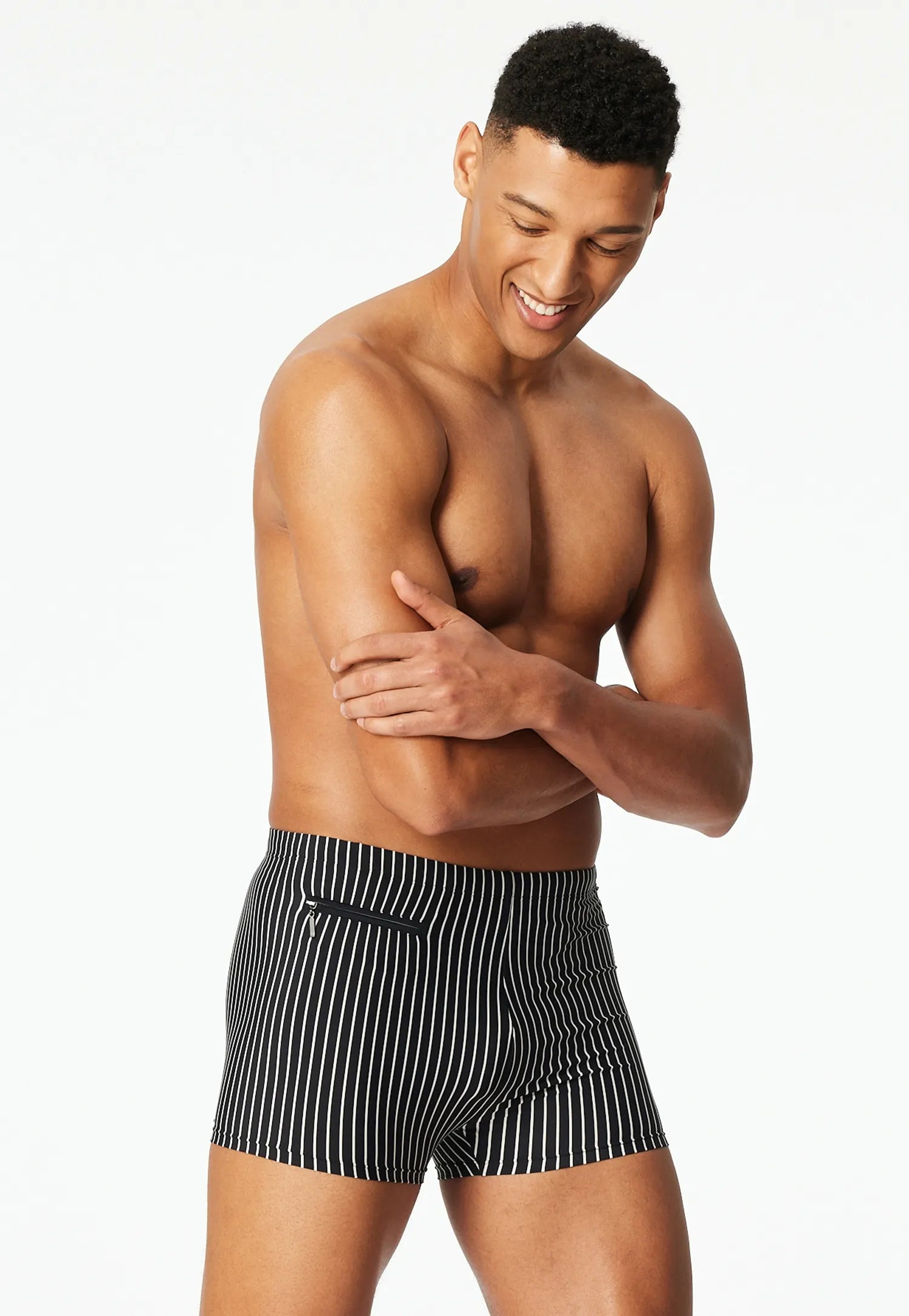 Badehose mit Bein