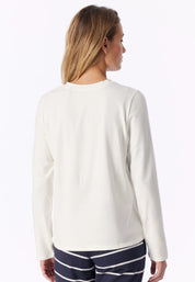 Langarmshirt aus Baumwolle