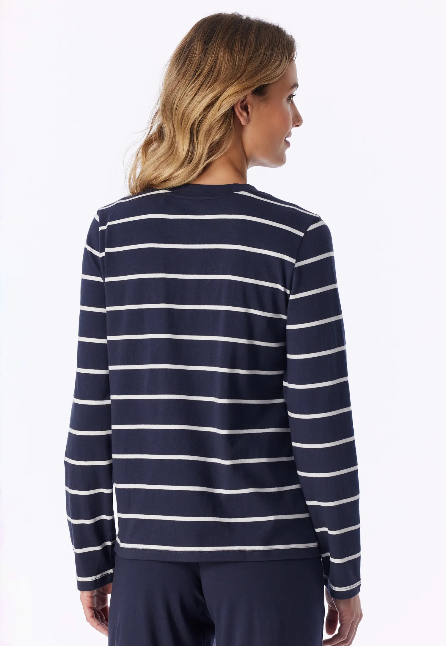 Langarmshirt aus Baumwolle