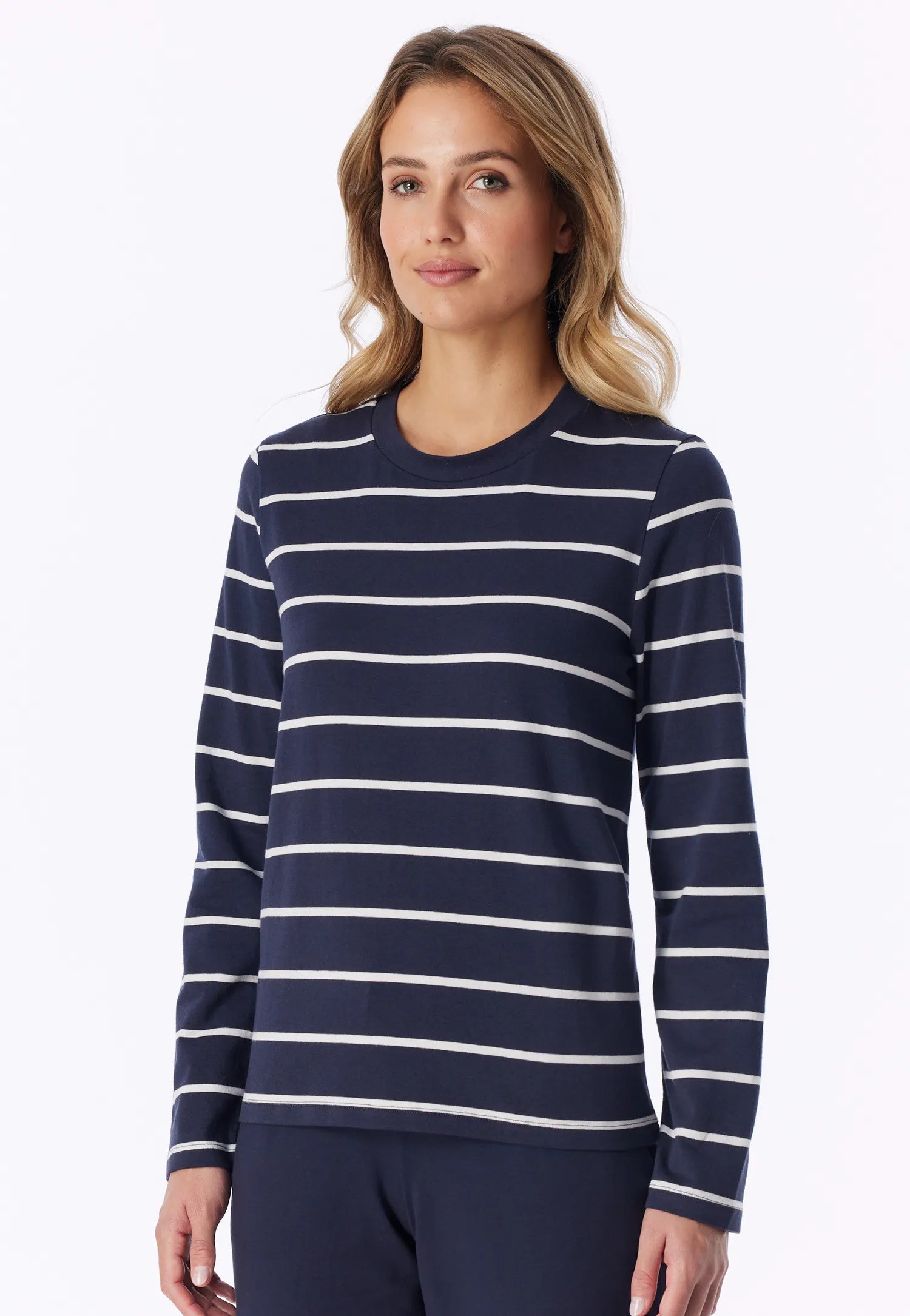Langarmshirt aus Baumwolle