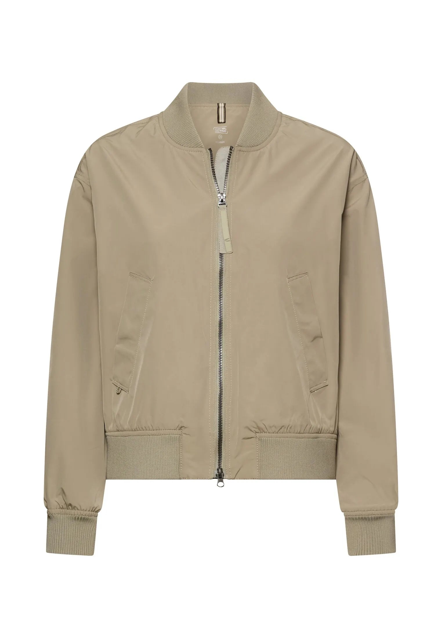 Bomberjacke mit Bündchenkragen