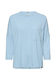 Langarmshirt aus Baumwolle