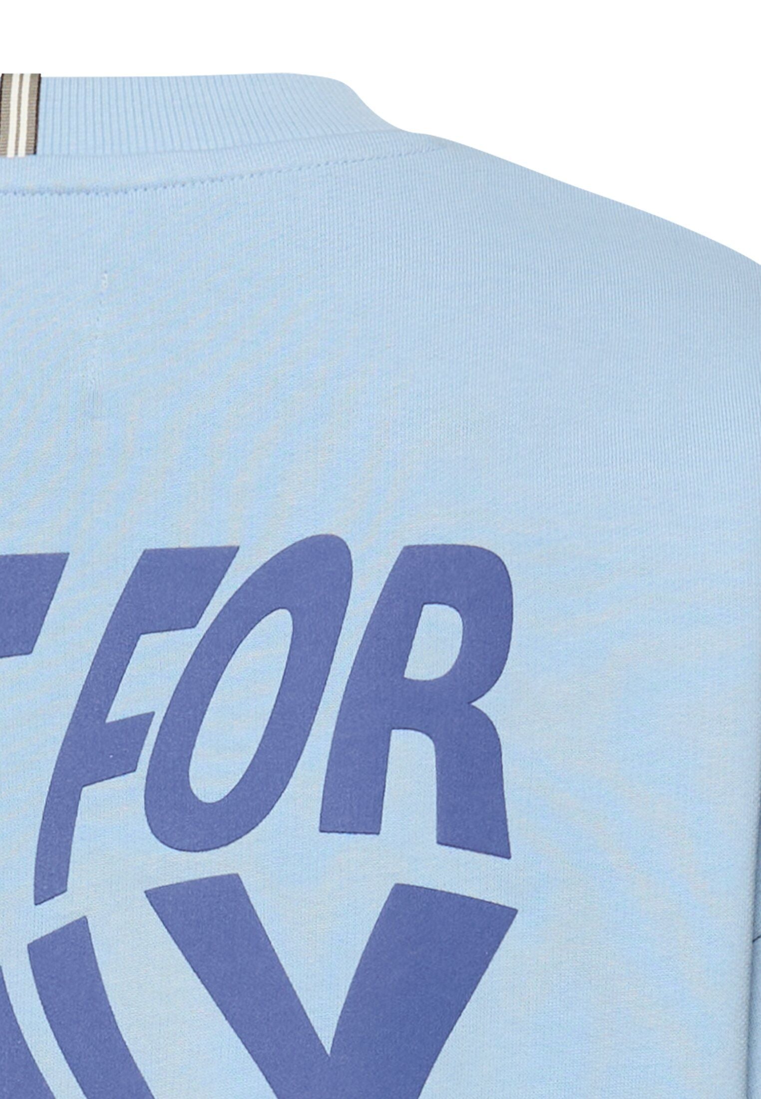 Sweatshirt mit Backprint