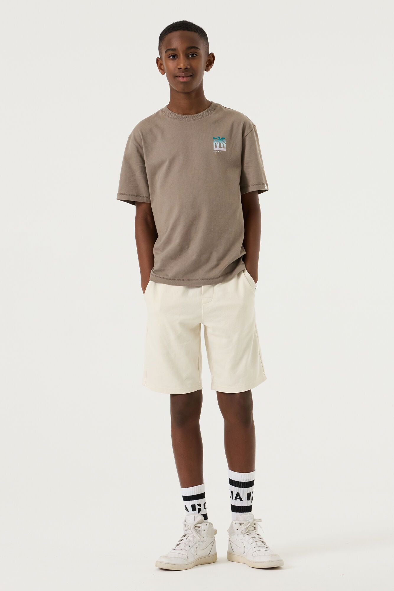 Sweatshorts aus Baumwollmix