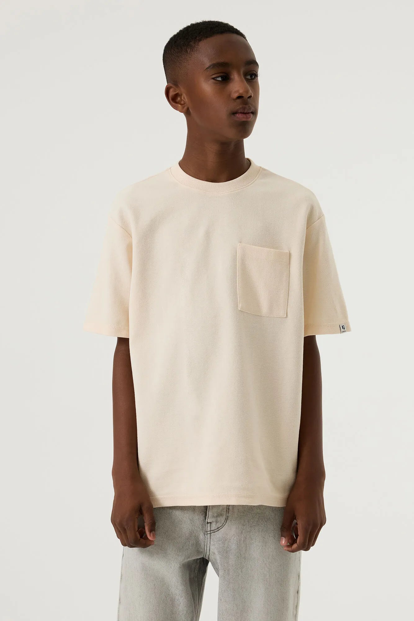 T-Shirt aus Baumwollmix