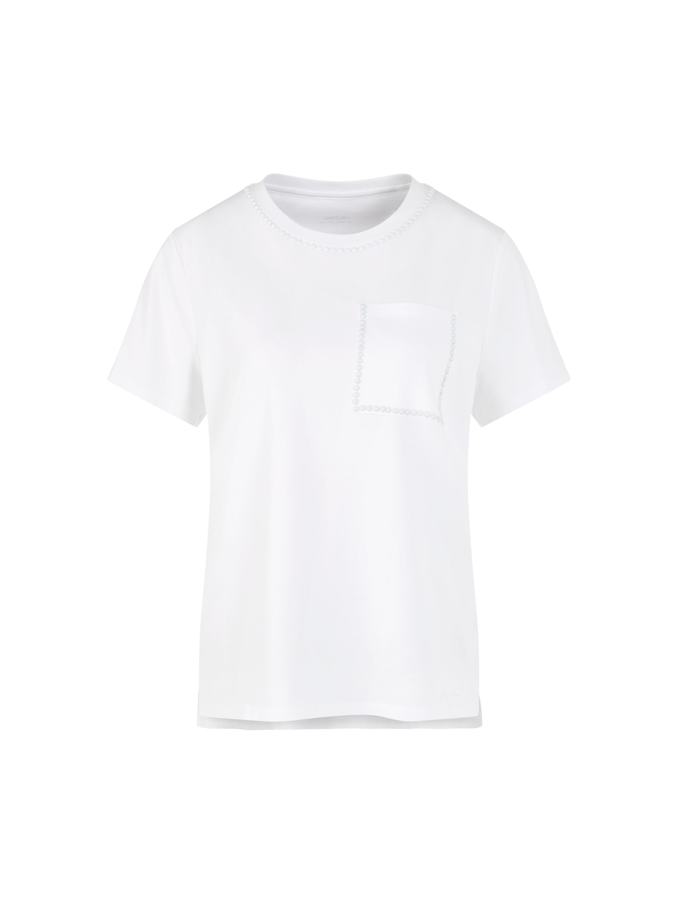 T-Shirt aus Baumwollstretch