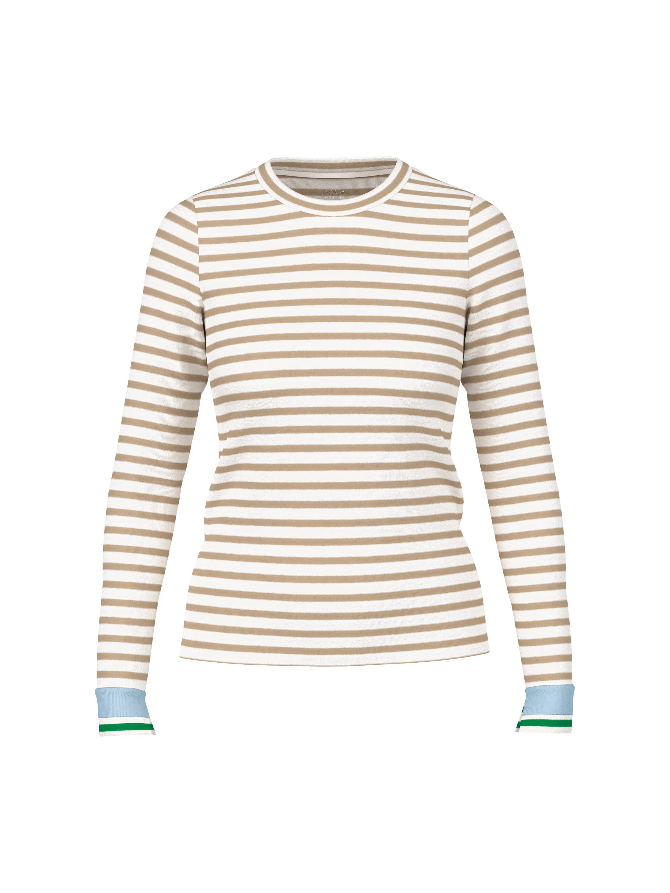 Langarmshirt aus Ripp-Strick