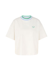 T-Shirt aus Baumwollmix