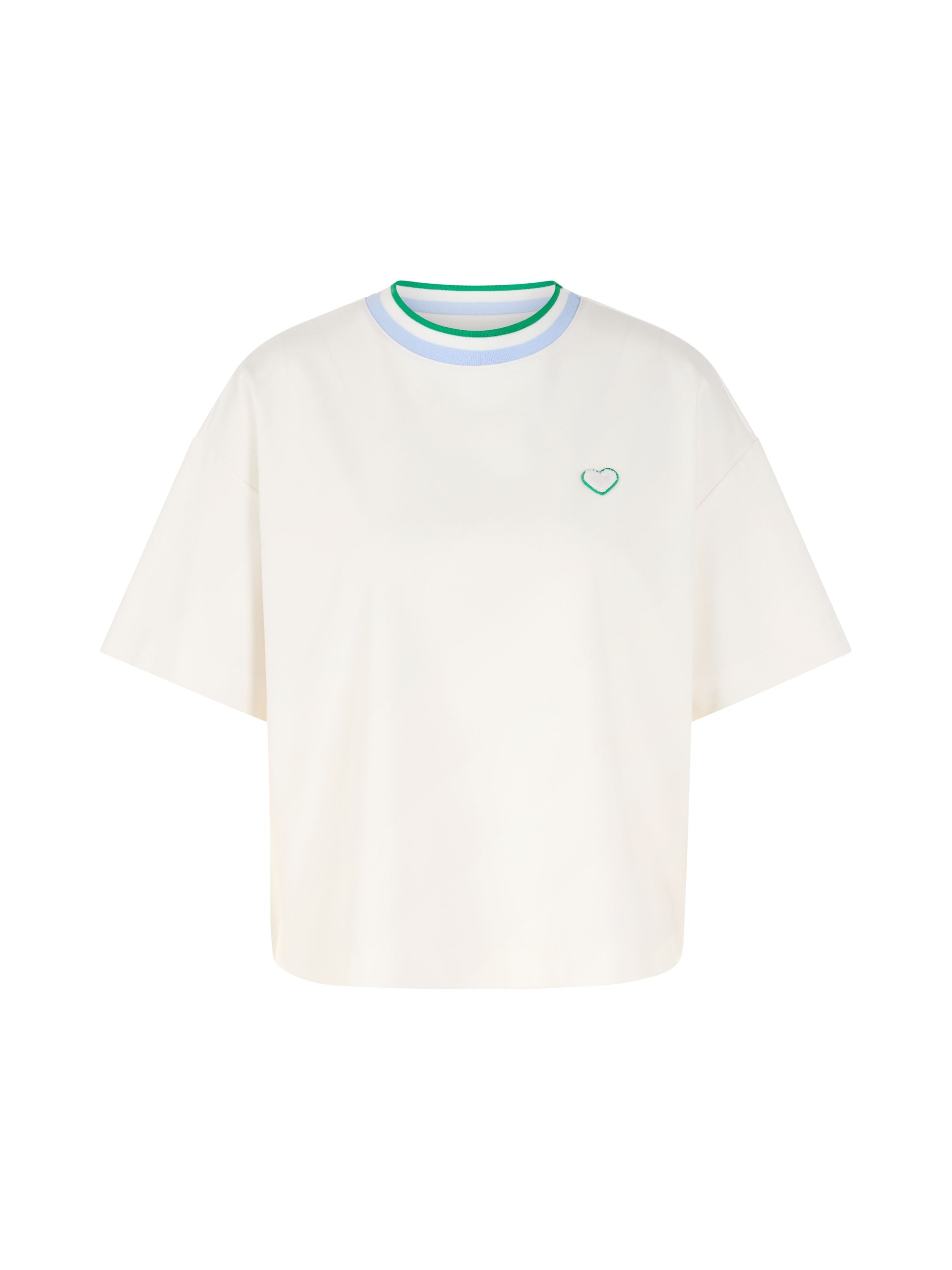 T-Shirt aus Baumwollmix