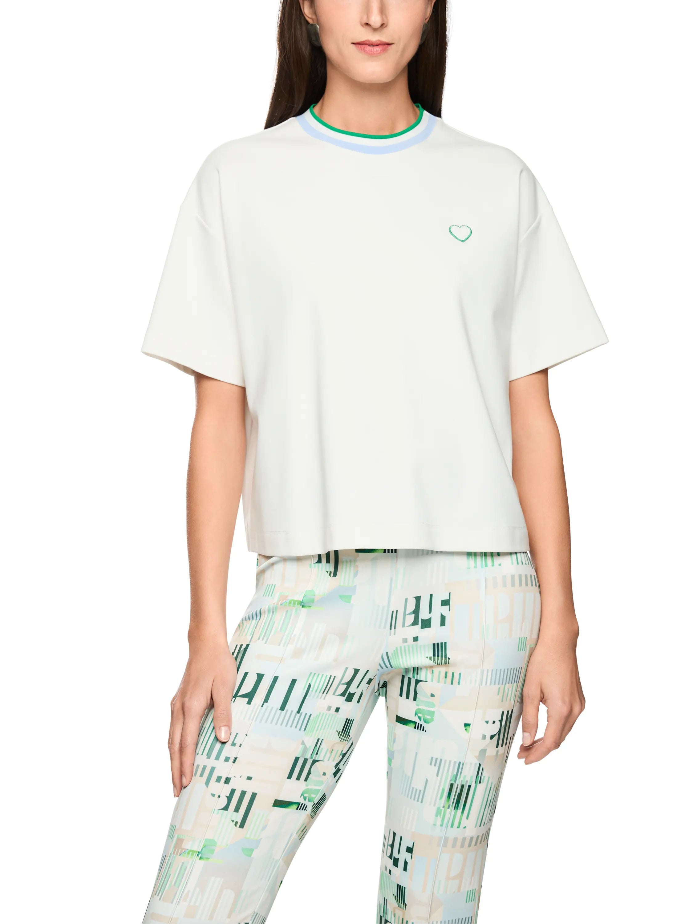 T-Shirt aus Baumwollmix