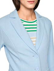 Blazer mit Strukturmuster