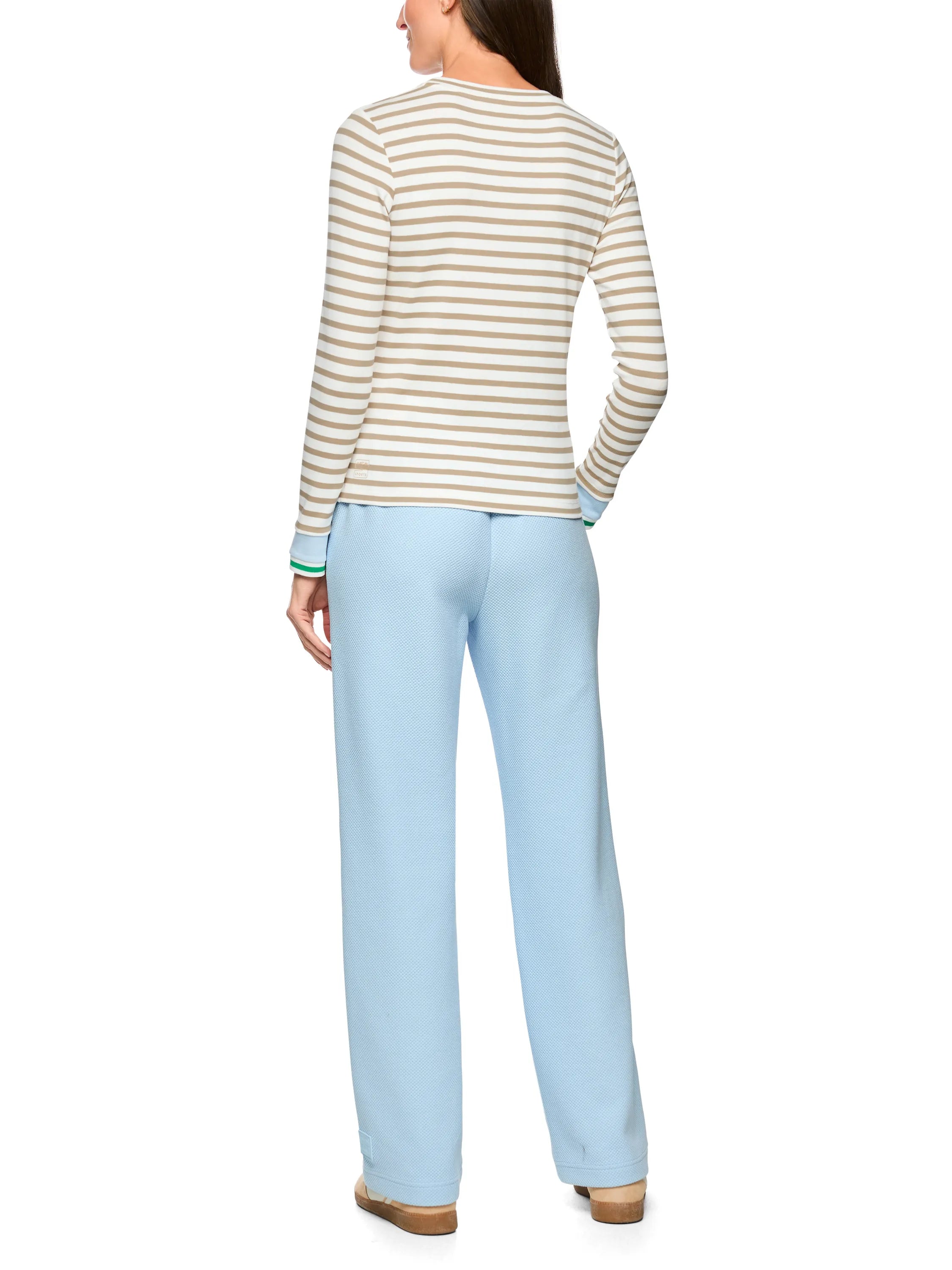 Langarmshirt aus Ripp-Strick