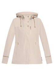 Übergangsjacke mit Kapuze