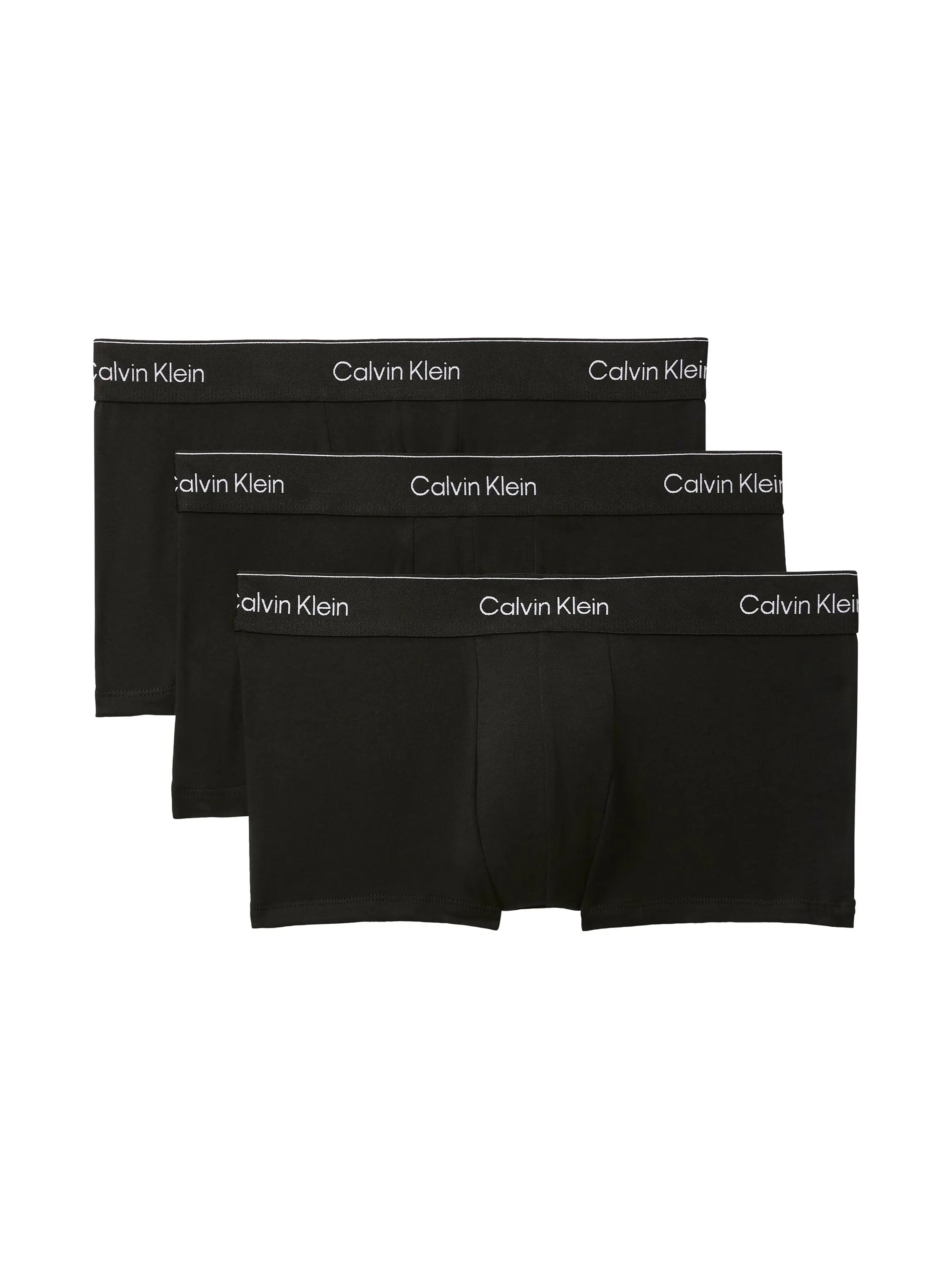 LOW RISE TRUNK 3PK, BLACK