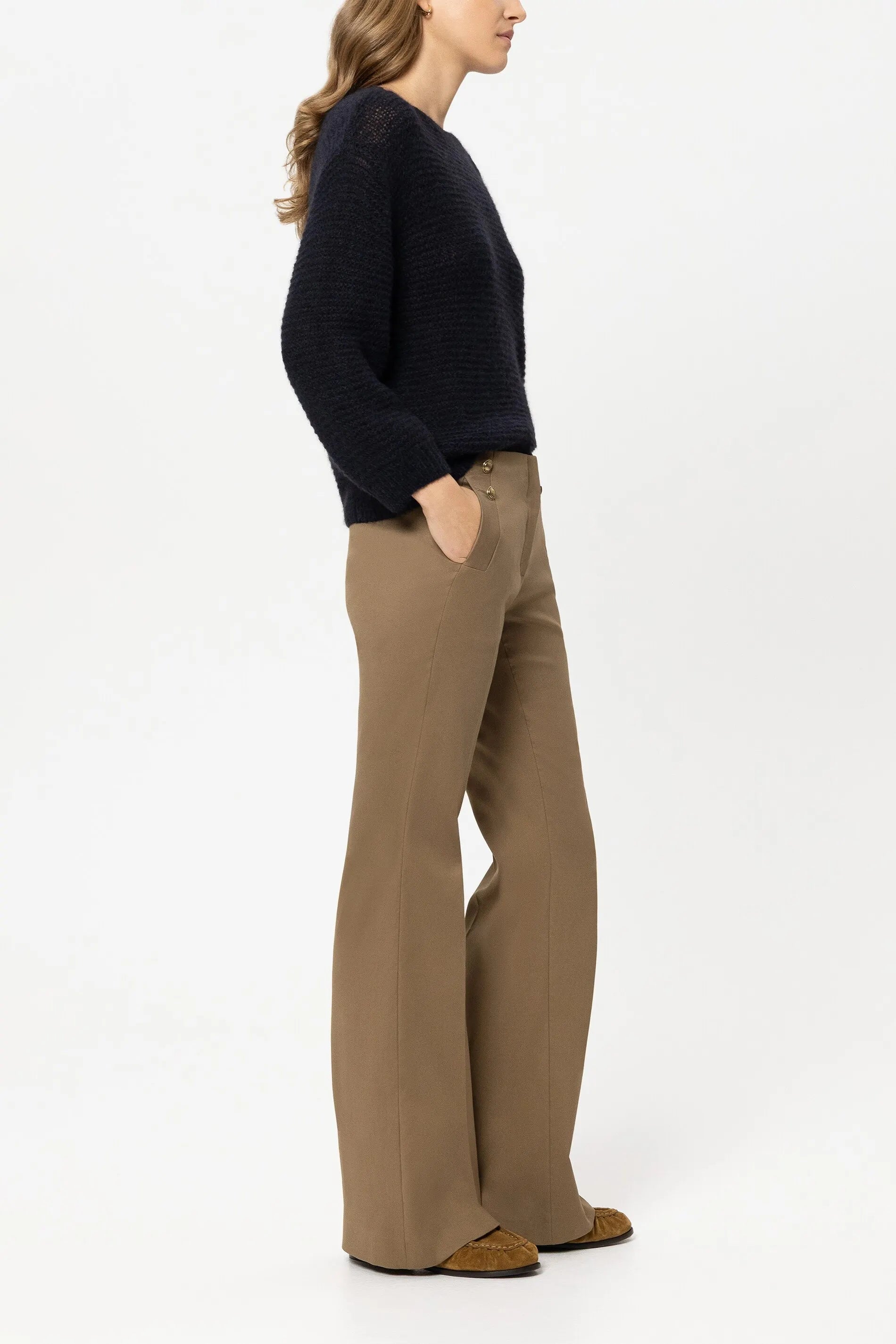 Businesshose Flared Leg