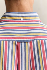 Poplin-Hemd gestreift Regular Fit