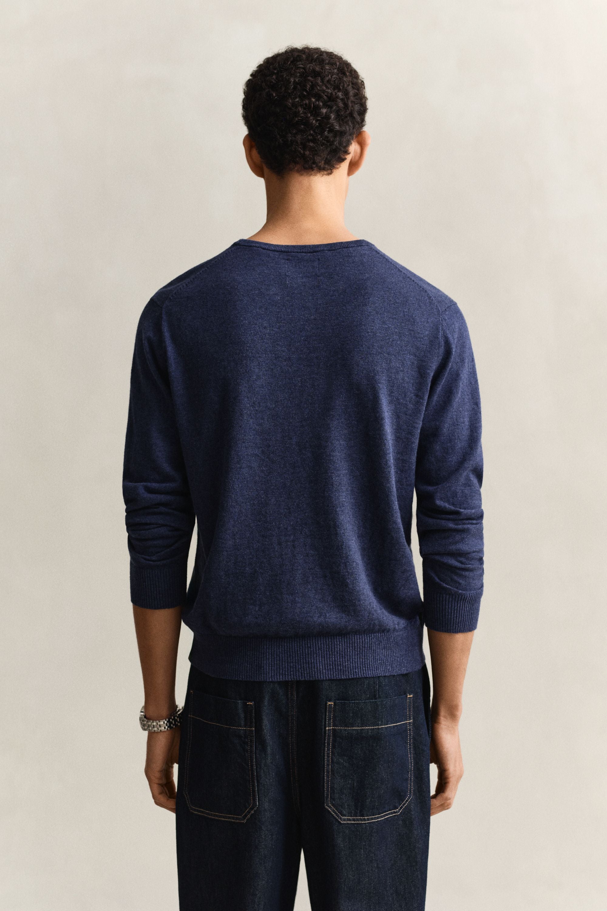 Strickpullover aus Baumwollmix
