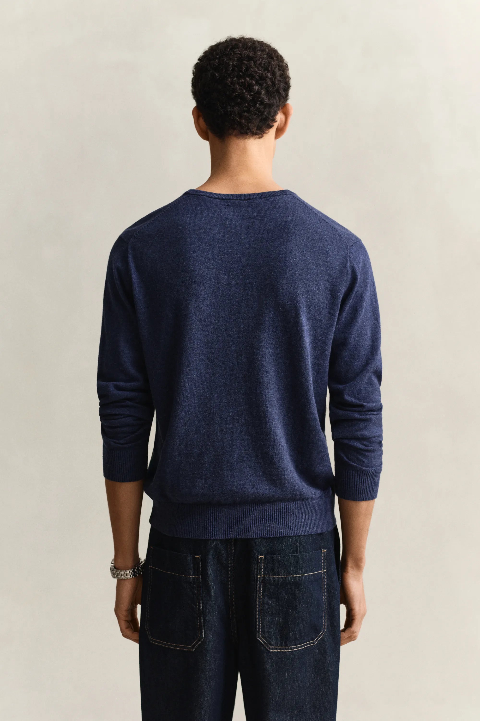 Strickpullover aus Baumwollmix
