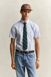 Kurzarmhemd Regular Fit aus Popeline