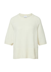 Strick-T-Shirt aus Baumwolle