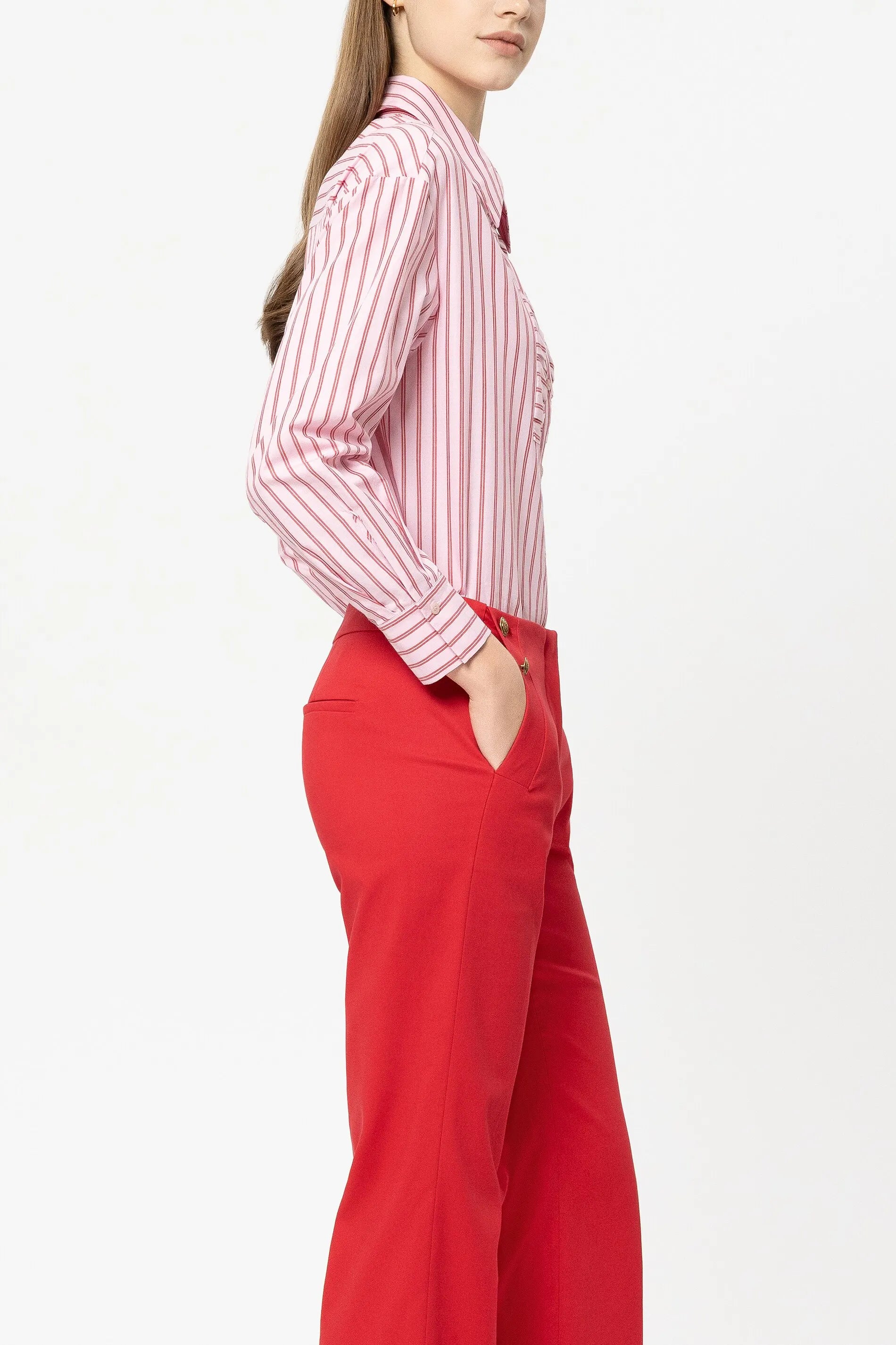 Hemdbluse aus Baumwolle