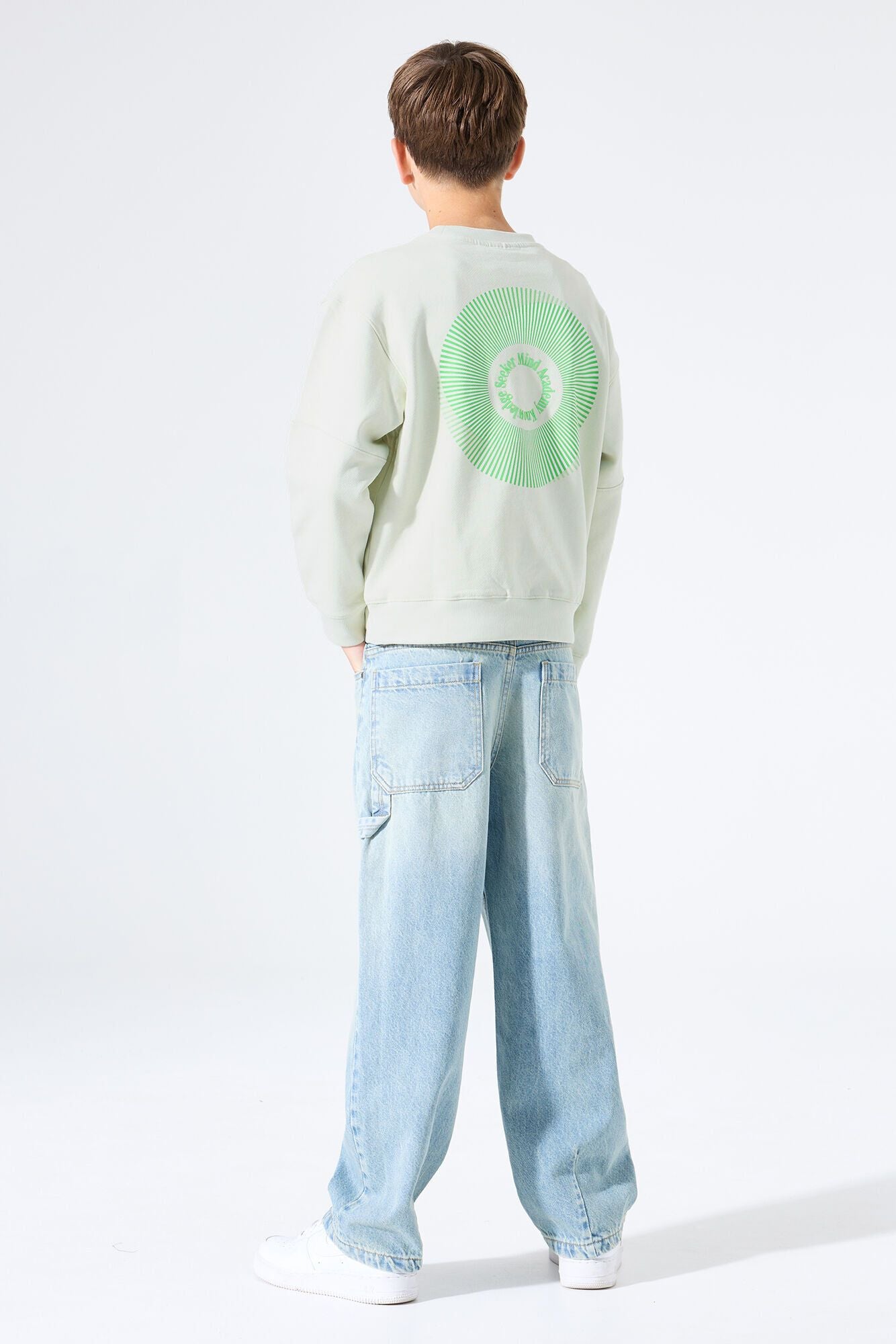 Sweatshirt aus Baumwolle