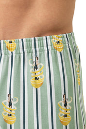Shorts aus Baumwolle