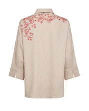 Bluse AUDRI aus Leinenmix