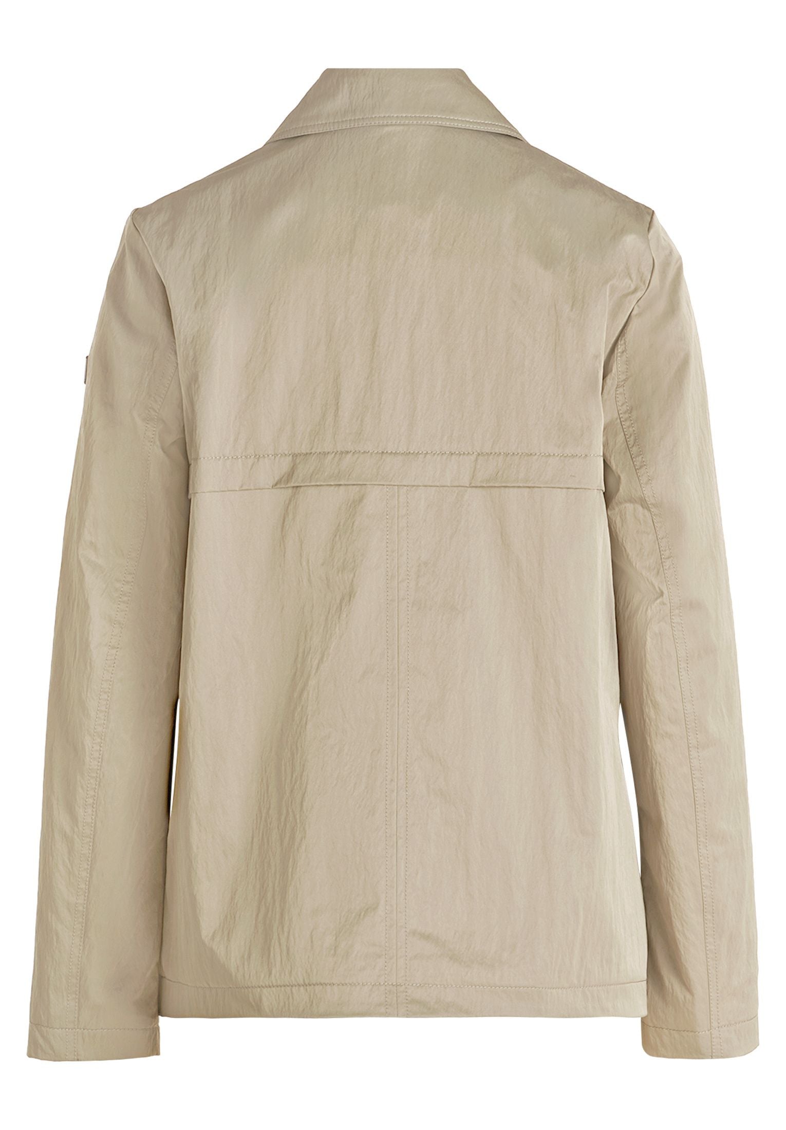Übergangsjacke mit aufliegendem Kragen