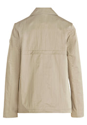 Übergangsjacke mit aufliegendem Kragen