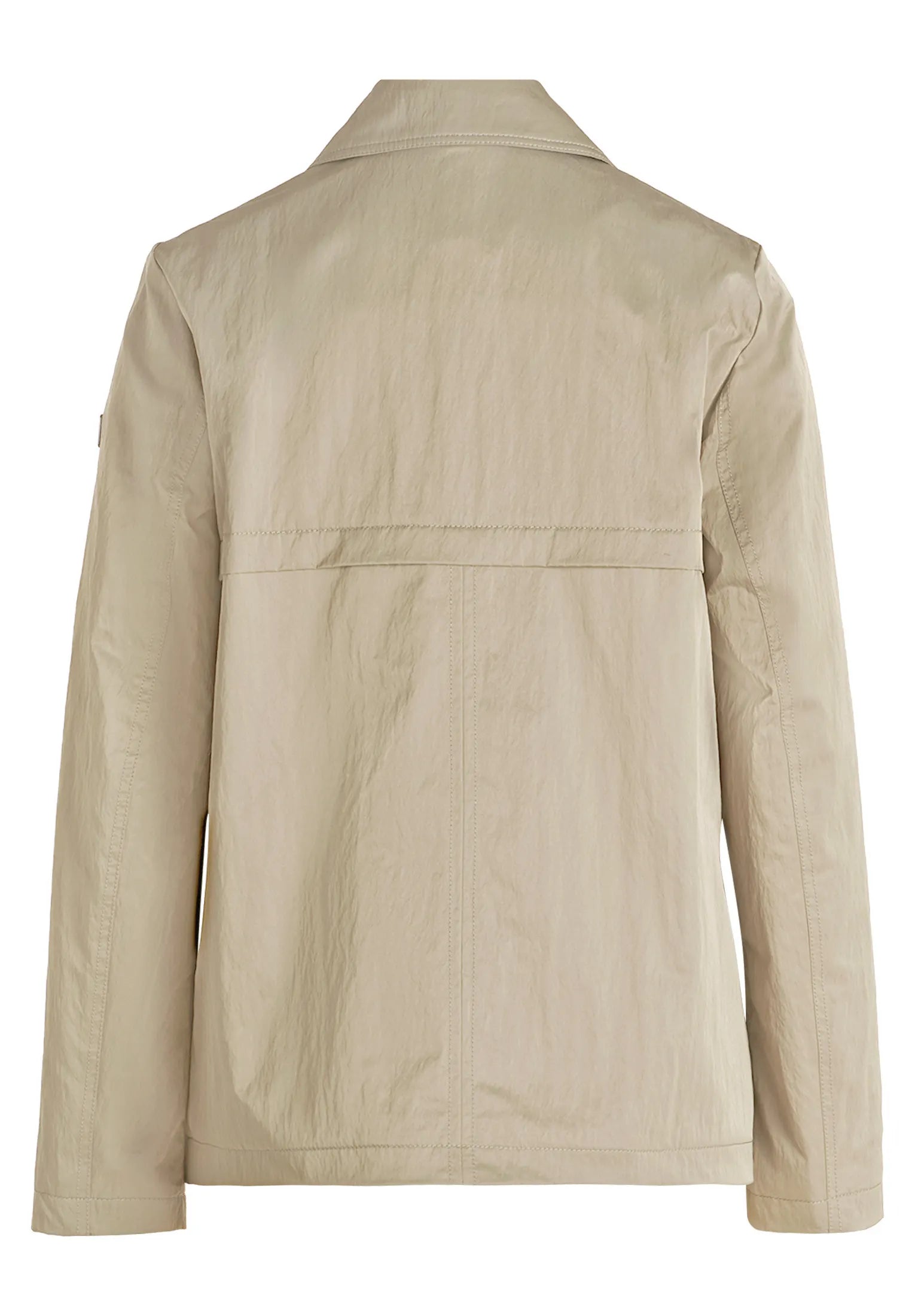 Übergangsjacke mit aufliegendem Kragen