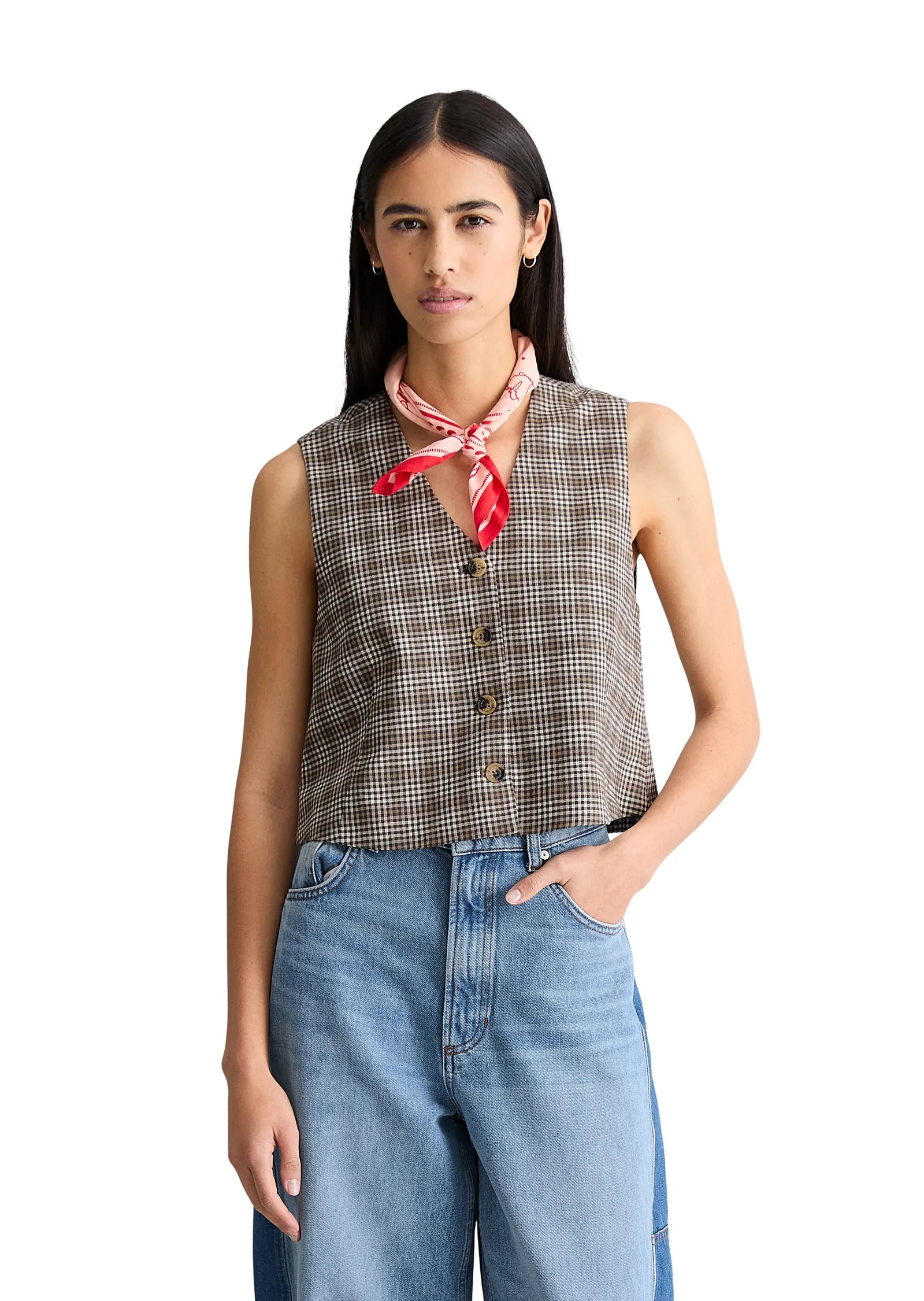 Weste Regular Fit