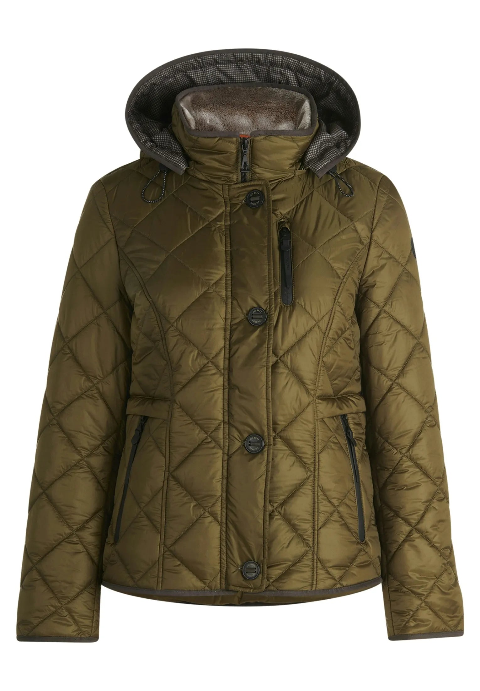 Steppjacke  mit Kapuze