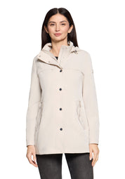 Übergangsjacke mit Kapuze