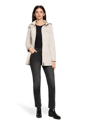 Übergangsjacke mit Kapuze