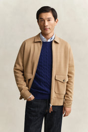 Sweatshirtjacke aus Baumwolle