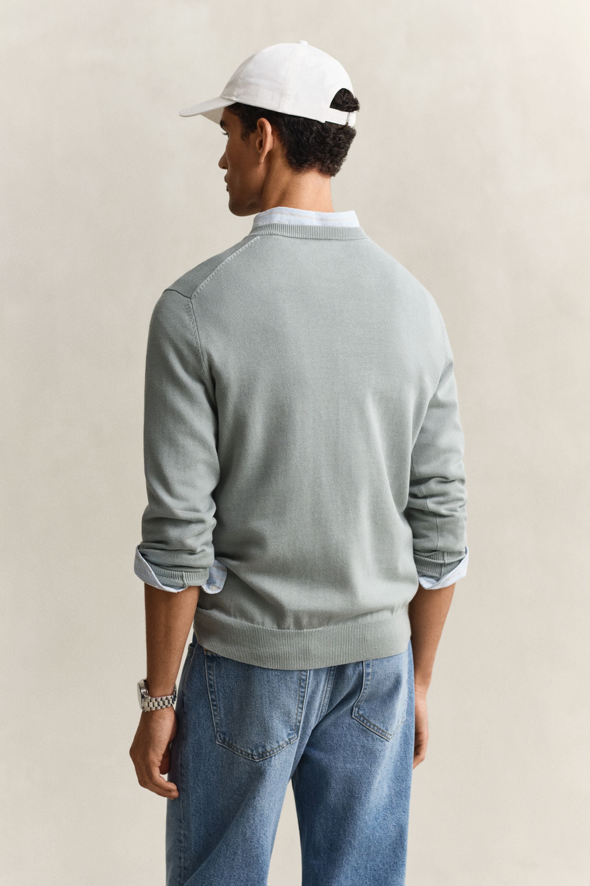 Strickpullover aus Baumwolle