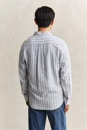 Hemd Regular Fit aus Leinenmix