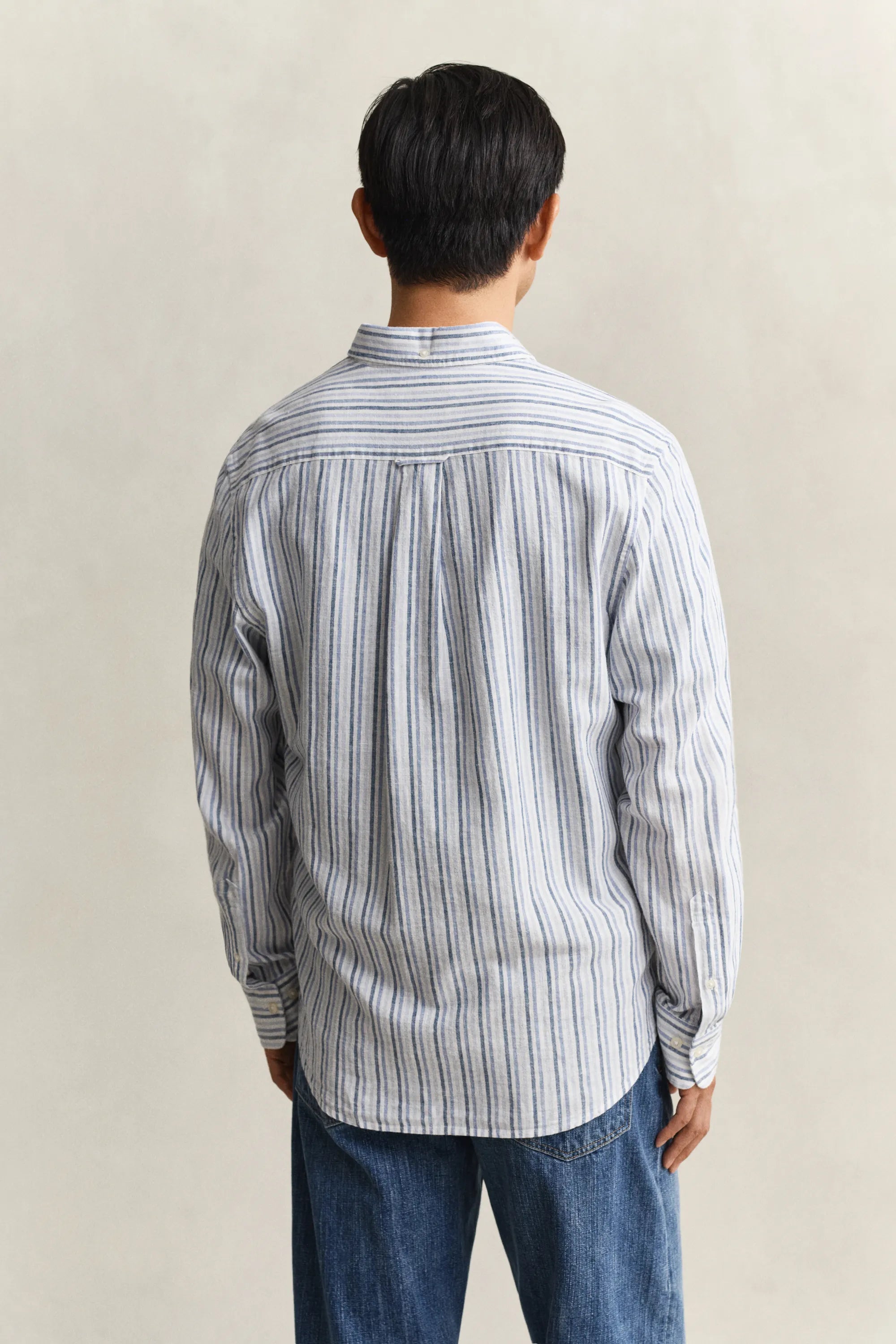 Hemd Regular Fit aus Leinenmix